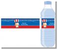 Fourth Of July Stars & Stripes - Personalized Baby Shower Water Bottle Labels thumbnail