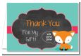 Fox and Friends - Baby Shower Thank You Cards thumbnail