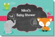 Fox and Friends - Personalized Baby Shower Placemats thumbnail