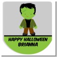 Frankenstein - Personalized Hand Sanitizer Sticker Labels thumbnail