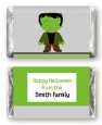 Frankenstein - Personalized Halloween Mini Candy Bar Wrappers thumbnail