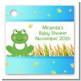 Froggy - Personalized Baby Shower Card Stock Favor Tags thumbnail