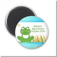 Froggy - Personalized Baby Shower Magnet Favors