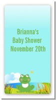 Froggy - Custom Rectangle Baby Shower Sticker/Labels