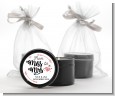 From Miss To Mrs - Bridal Shower Black Candle Tin Favors thumbnail