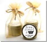 From My Shower - Bridal Shower Gold Tin Candle Favors