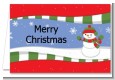 Frosty the Snowman - Christmas Thank You Cards thumbnail