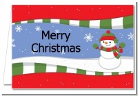 Frosty the Snowman - Christmas Thank You Cards