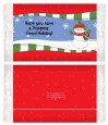 Frosty the Snowman - Personalized Popcorn Wrapper Christmas Favors thumbnail