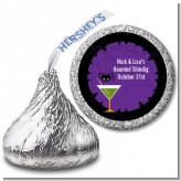 Funky Martini - Hershey Kiss Halloween Sticker Labels