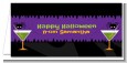Funky Martini - Personalized Halloween Place Cards thumbnail