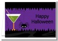 Funky Martini - Halloween Thank You Cards thumbnail