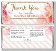 Fun to be One - 1st Birthday Girl - Personalized Birthday Party Candy Bar Wrappers thumbnail