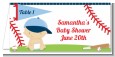 Future Baseball Player - Personalized Baby Shower Place Cards thumbnail