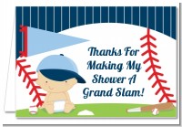 Future Baseball Player - Baby Shower Thank You Cards