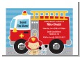Future Firefighter - Baby Shower Petite Invitations thumbnail