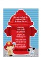 Future Firefighter - Birthday Party Petite Invitations thumbnail