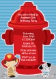 Future Firefighter - Birthday Party Invitations thumbnail