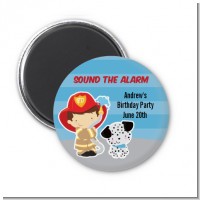 Future Firefighter - Personalized Birthday Party Magnet Favors