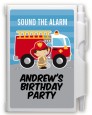 Future Firefighter - Birthday Party Personalized Notebook Favor thumbnail