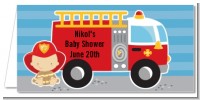 Future Firefighter - Personalized Baby Shower Place Cards