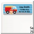 Future Firefighter - Baby Shower Return Address Labels thumbnail