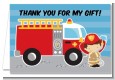 Future Firefighter - Birthday Party Thank You Cards thumbnail