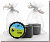 Future Rock Star Boy - Baby Shower Black Candle Tin Favors