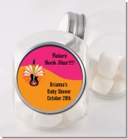 Future Rock Star Girl - Personalized Baby Shower Candy Jar