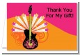 Future Rock Star Girl - Baby Shower Thank You Cards thumbnail