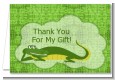 Gator - Birthday Party Thank You Cards thumbnail