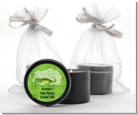 Gator - Baby Shower Black Candle Tin Favors