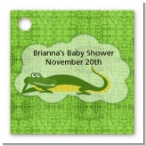 Gator - Personalized Baby Shower Card Stock Favor Tags
