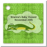 Gator - Personalized Baby Shower Card Stock Favor Tags