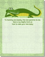 Gator - Baby Shower Notes of Advice