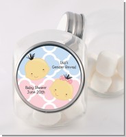 Gender Reveal Asian - Personalized Baby Shower Candy Jar