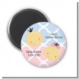 Gender Reveal Asian - Personalized Baby Shower Magnet Favors thumbnail