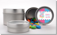 Gender Reveal Cake - Custom Baby Shower Favor Tins