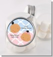 Gender Reveal Hispanic - Personalized Baby Shower Candy Jar thumbnail