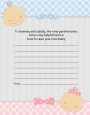 Gender Reveal - Baby Shower Notes of Advice thumbnail