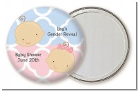 Gender Reveal - Personalized Baby Shower Pocket Mirror Favors