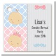 Gender Reveal - Personalized Baby Shower Card Stock Favor Tags thumbnail