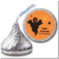 Ghost - Hershey Kiss Halloween Sticker Labels