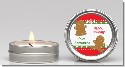 Gingerbread - Christmas Candle Favors