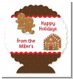 Gingerbread House - Personalized Christmas Centerpiece Stand thumbnail