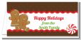 Gingerbread - Personalized Christmas Place Cards thumbnail