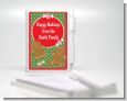 Gingerbread Party - Christmas Personalized Notebook Favor thumbnail