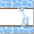 Giraffe Blue Baby Shower Theme thumbnail