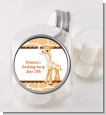 Giraffe Brown - Personalized Birthday Party Candy Jar thumbnail