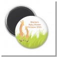 Giraffe - Personalized Baby Shower Magnet Favors thumbnail